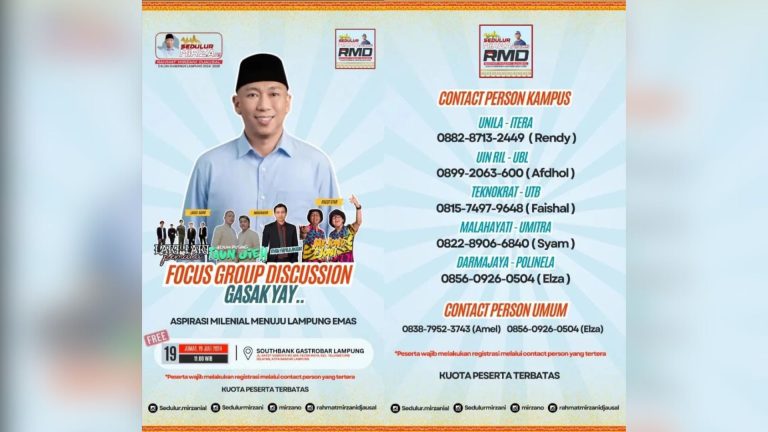 RMD dan Mirzanial: Deklarasi Meriah dengan Kehadiran Mr Jono Joni