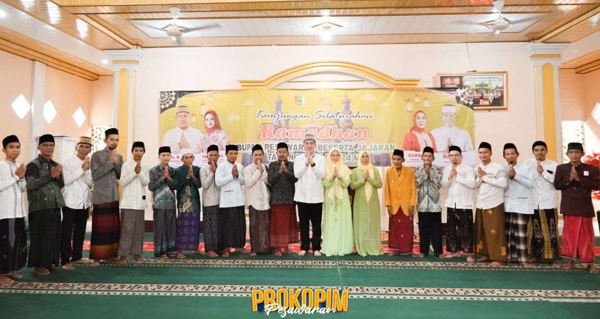 Silaturahmi Ramadhan Kecamatan Way Khilau dan Kecamatan Way Lima, Bupati Pesawaran Ajak Kuatkan Komitmen Bersama