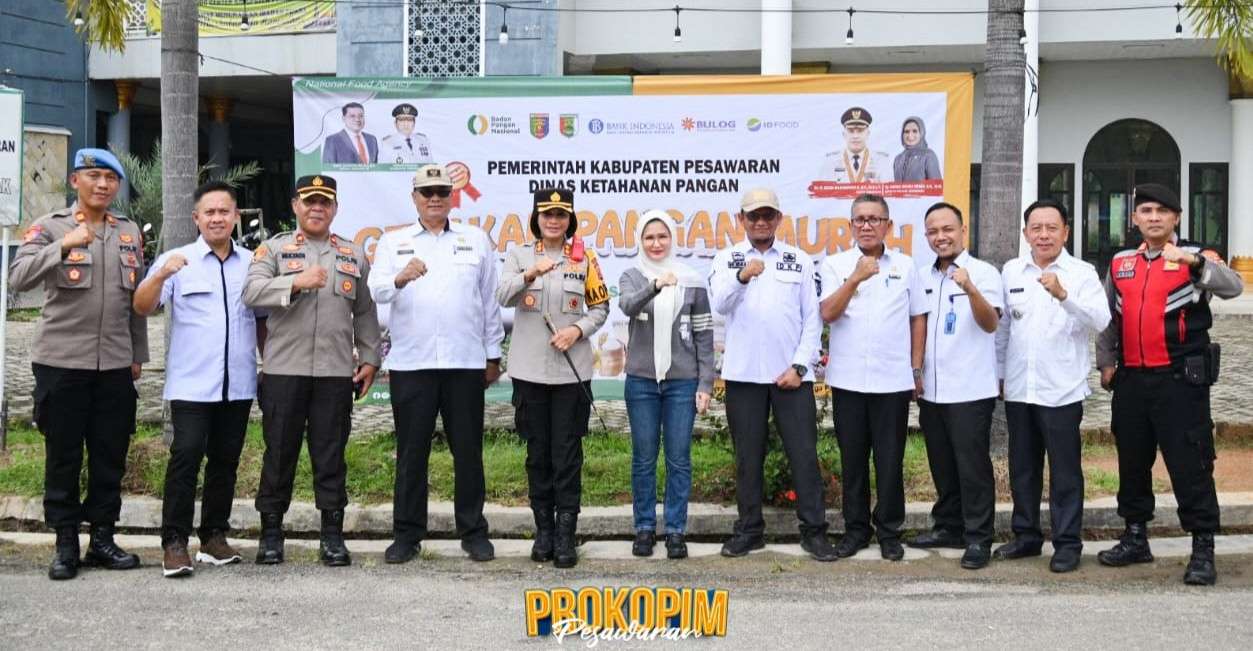 Stabilisasi Harga Pangan, Pemkab Pesawaran Adakan Gerakan Pangan Murah (GPM)