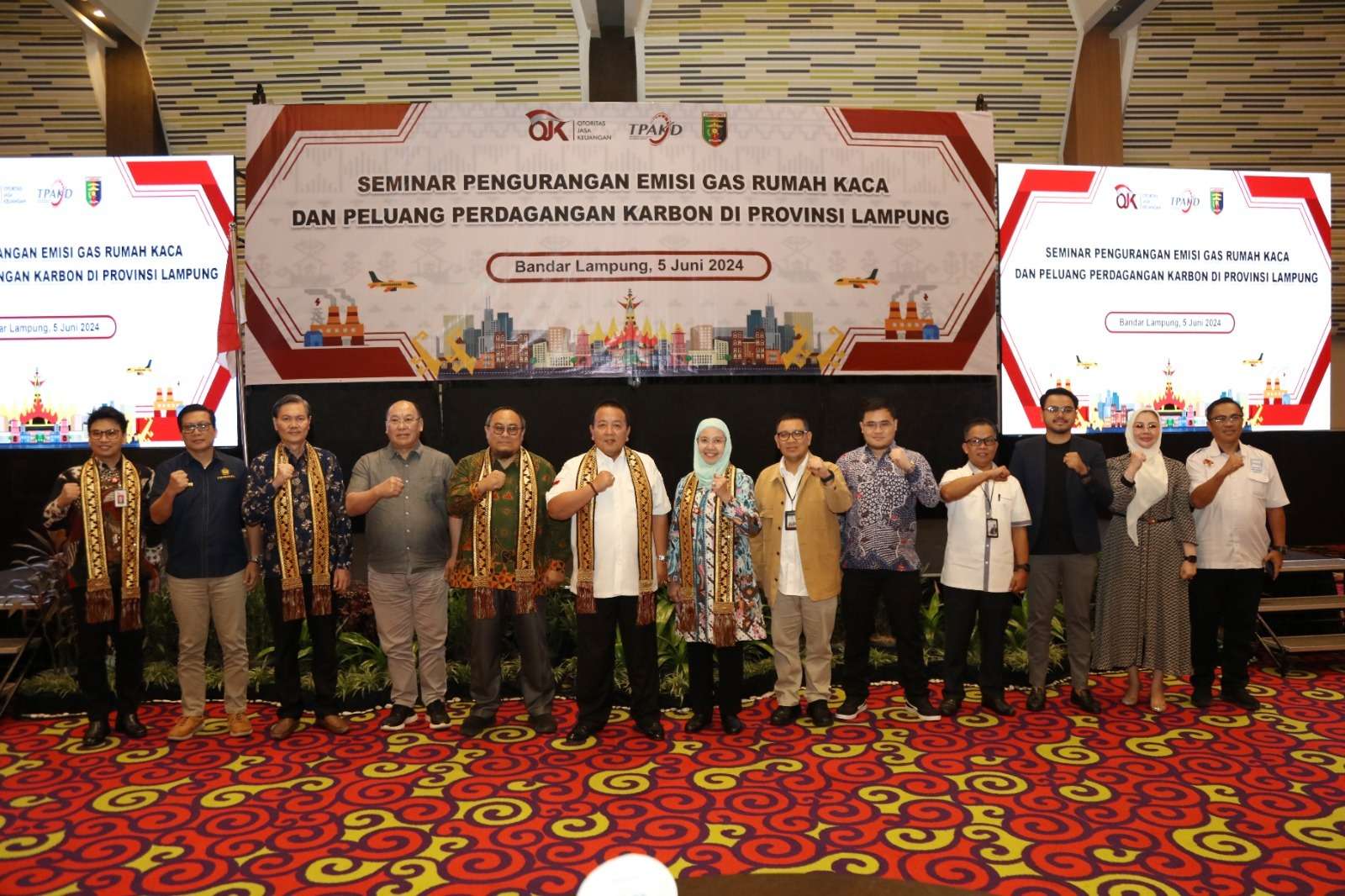 Lampung Siap Tekan Emisi GRK dan Optimalkan Perdagangan Karbon