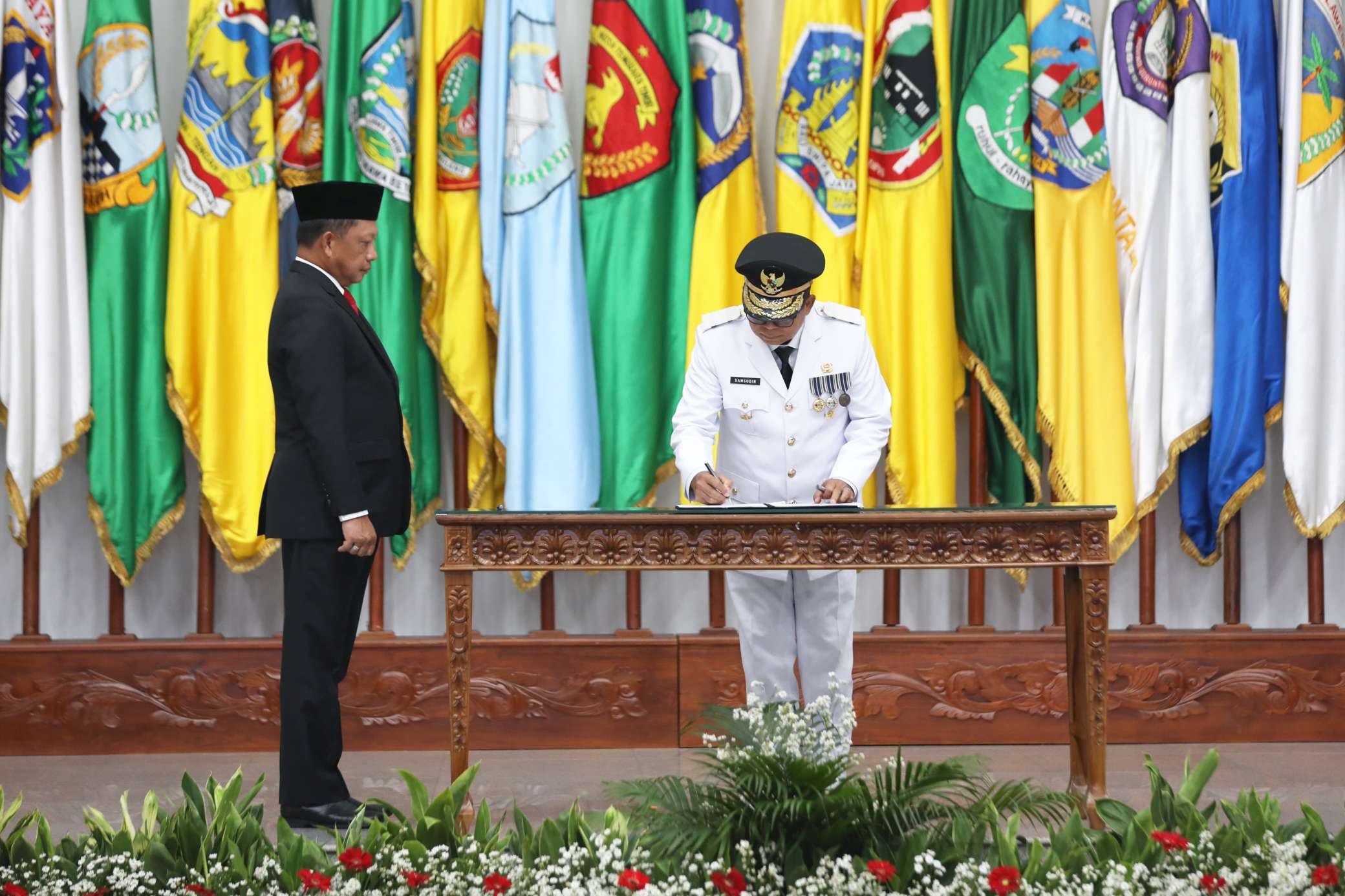 Mendagri Lantik Samsudin Sebagai Pj. Gubernur Lampung di Jakarta