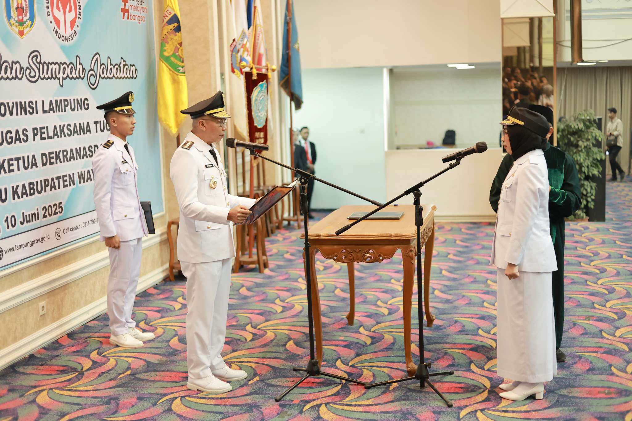 Ayu Asalasiyah Resmi Jabat Bupati Way Kanan Periode 2025-2030