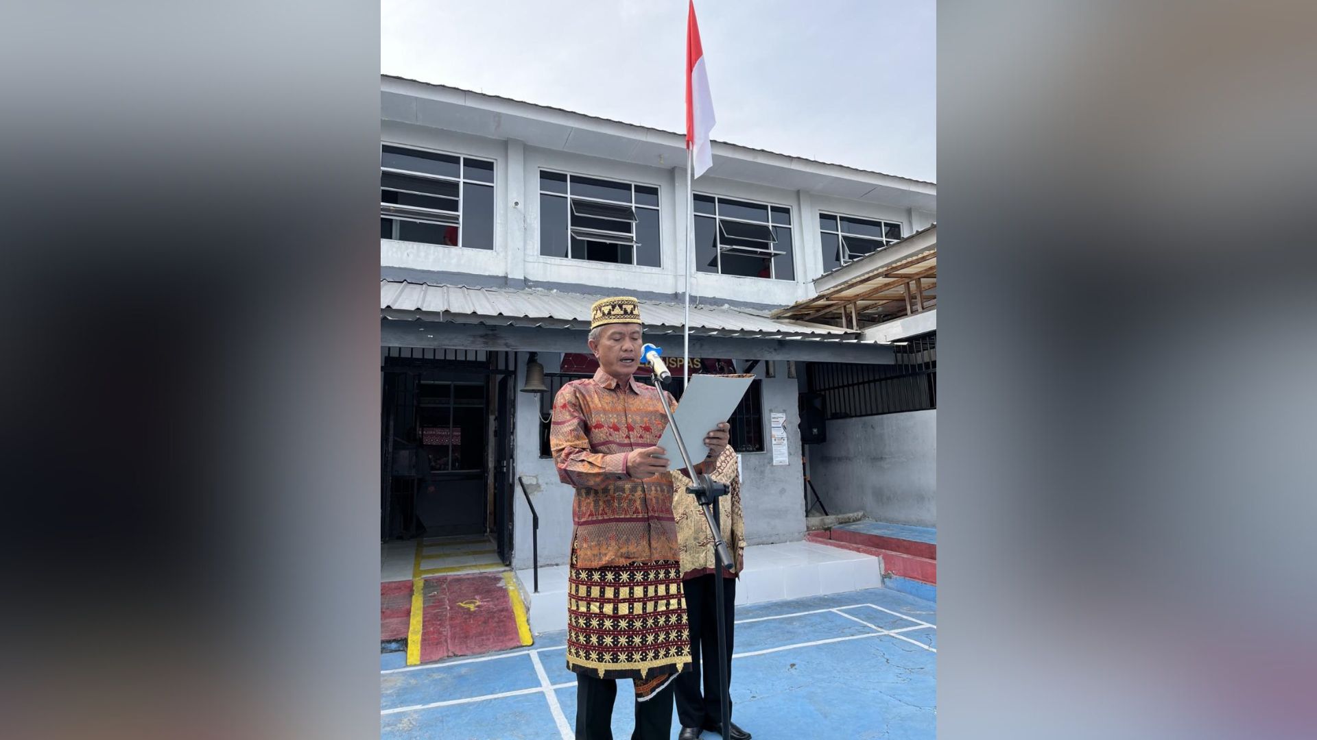 Jonli Oswan Pimpin Upacara Peringatan Hari Lahir Pancasila di Rutan Krui