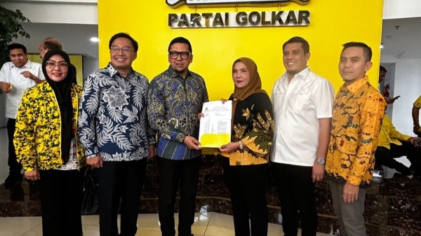 Partai Golkar Resmi Dukung Eva Dwiana-Dedi Amarullah di Pilkada Bandarlampung
