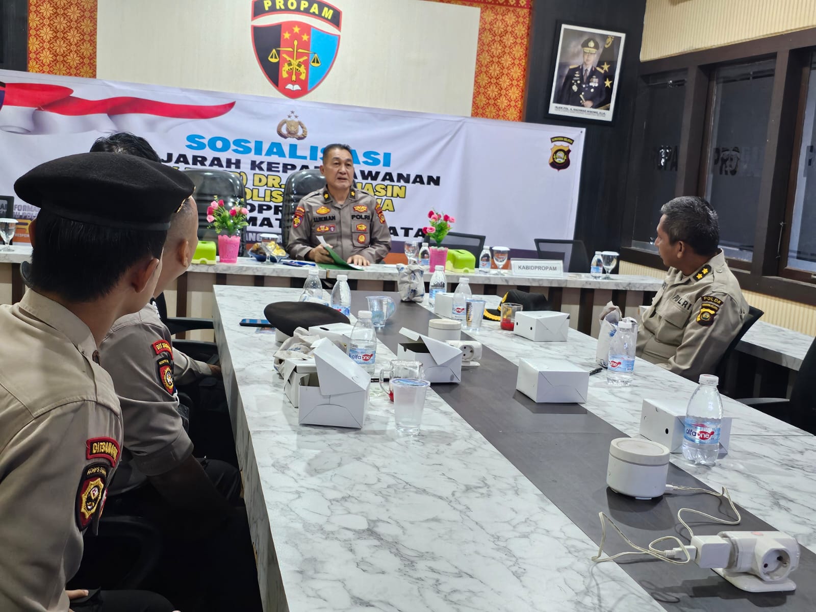 Polda Sumsel Gelar kegiatan Binlihprof Bagi Personel Polri