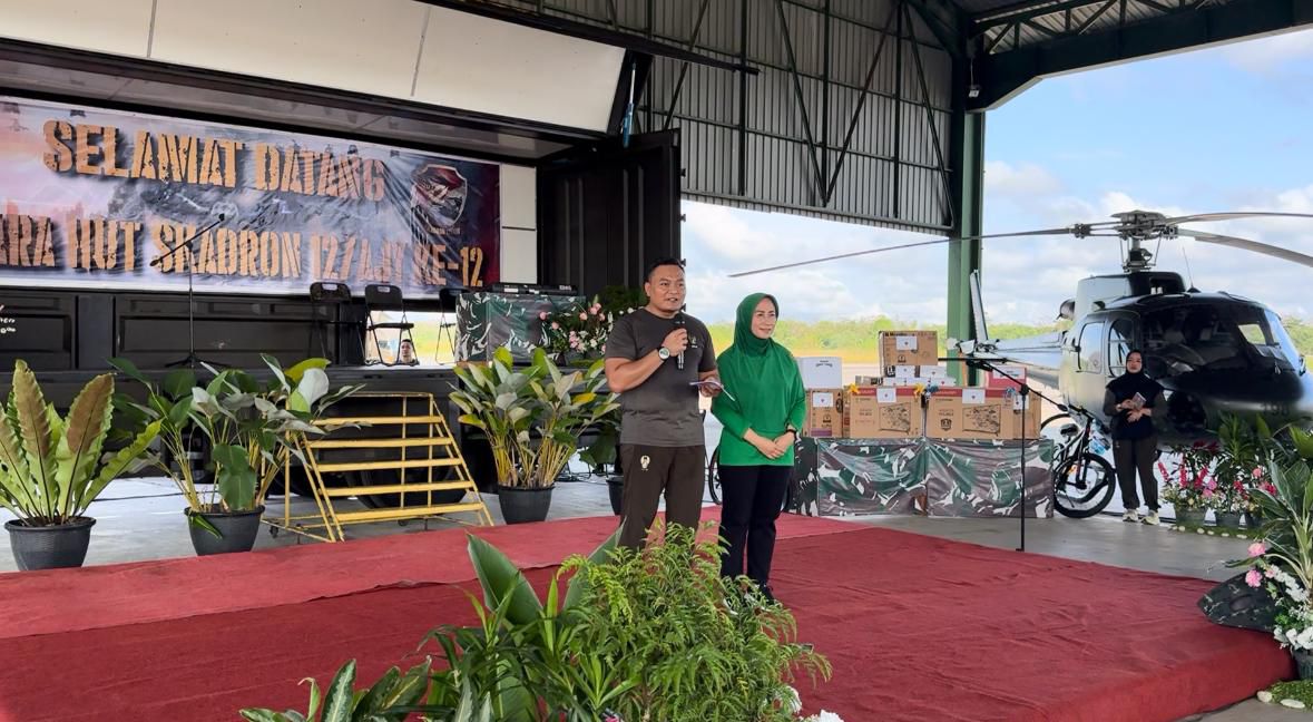 Skadron 12 AJY Puspenerbad Way Tuba Rayakan HUT ke-12