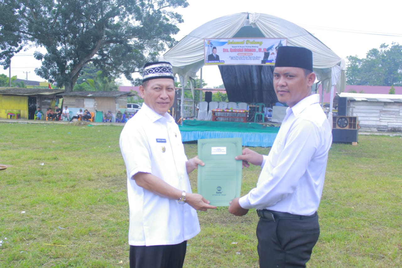 Bersinergi Demi Kampung Manis, BPK Dente Teladas dan Gedung Meneng Dikukuhkan