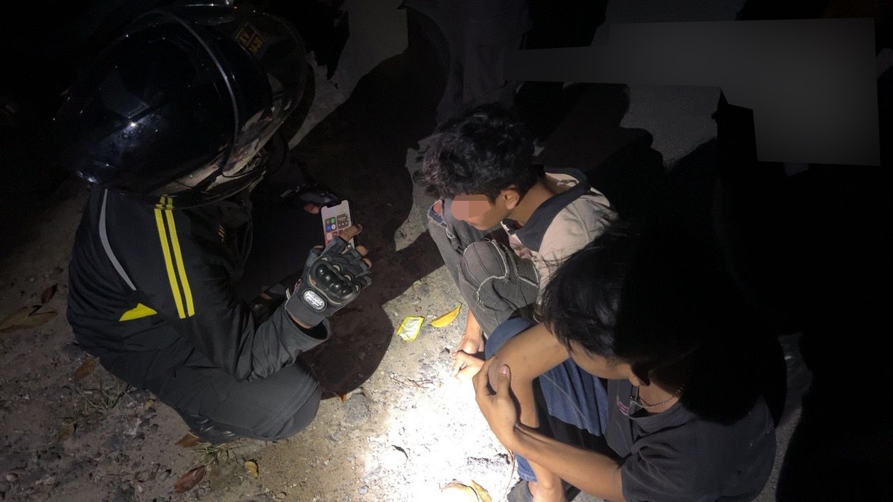 Dua Remaja di Bandarlampung Diciduk Polisi Bawa Sabu dan Alat Hisap