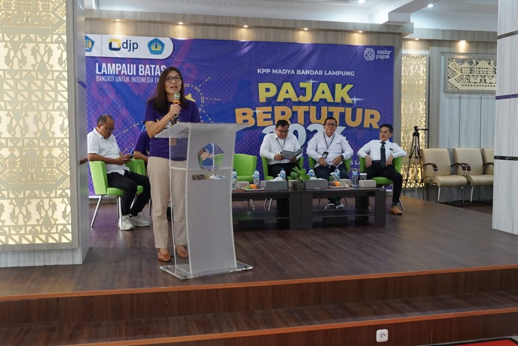 Unila Gelar Sosialisasi Pajak Bertutur 2024