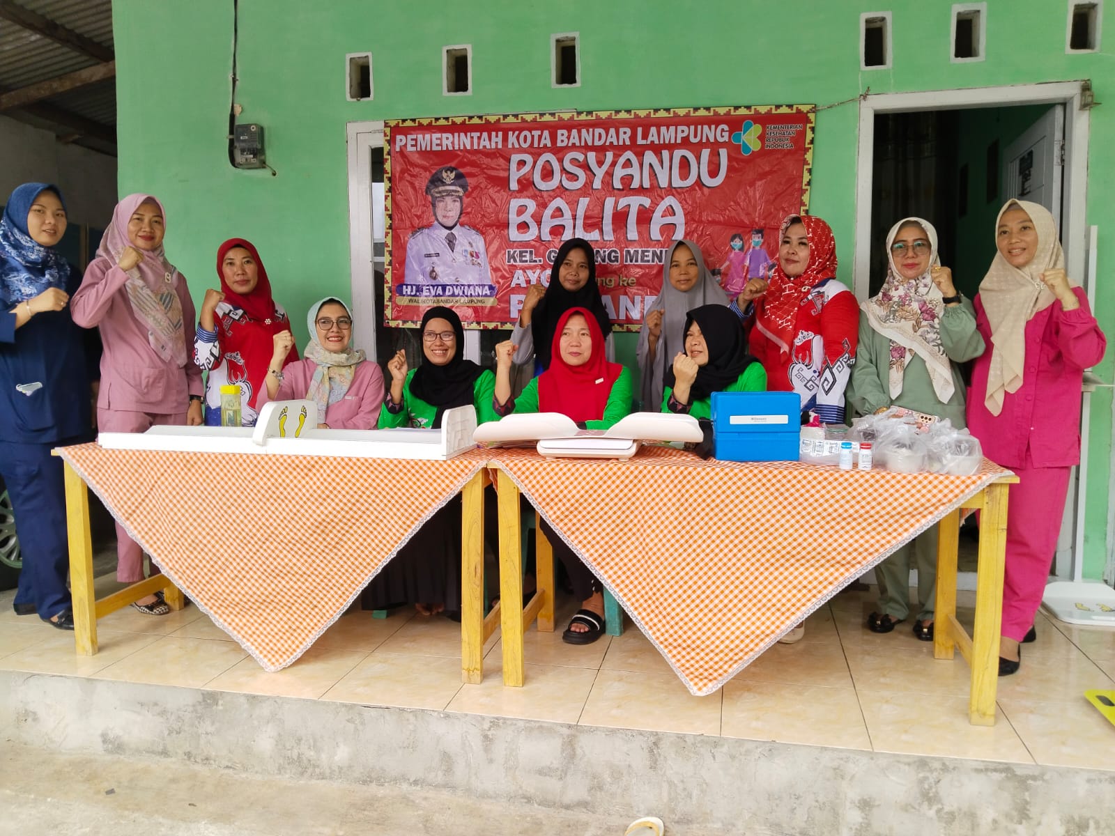 Posyandu Gedong Meneng Gelar PIN Polio
