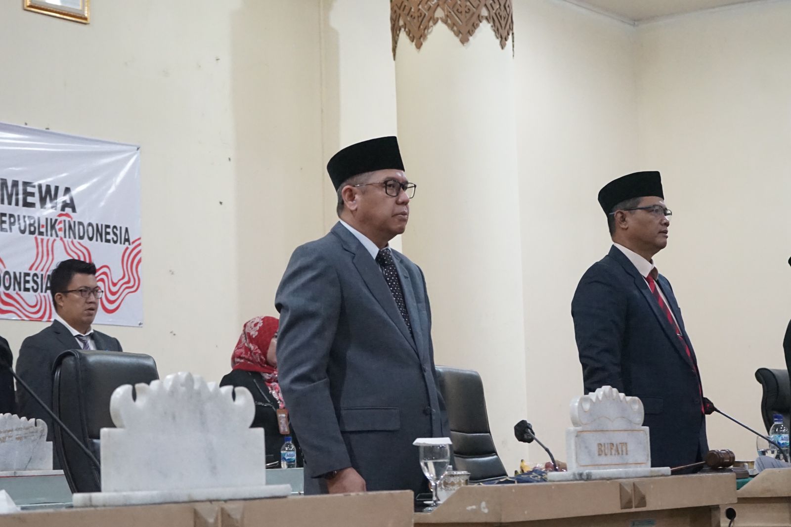 Pj Bupati Tulang Bawang Hadiri Sidang Paripurna Istimewa
