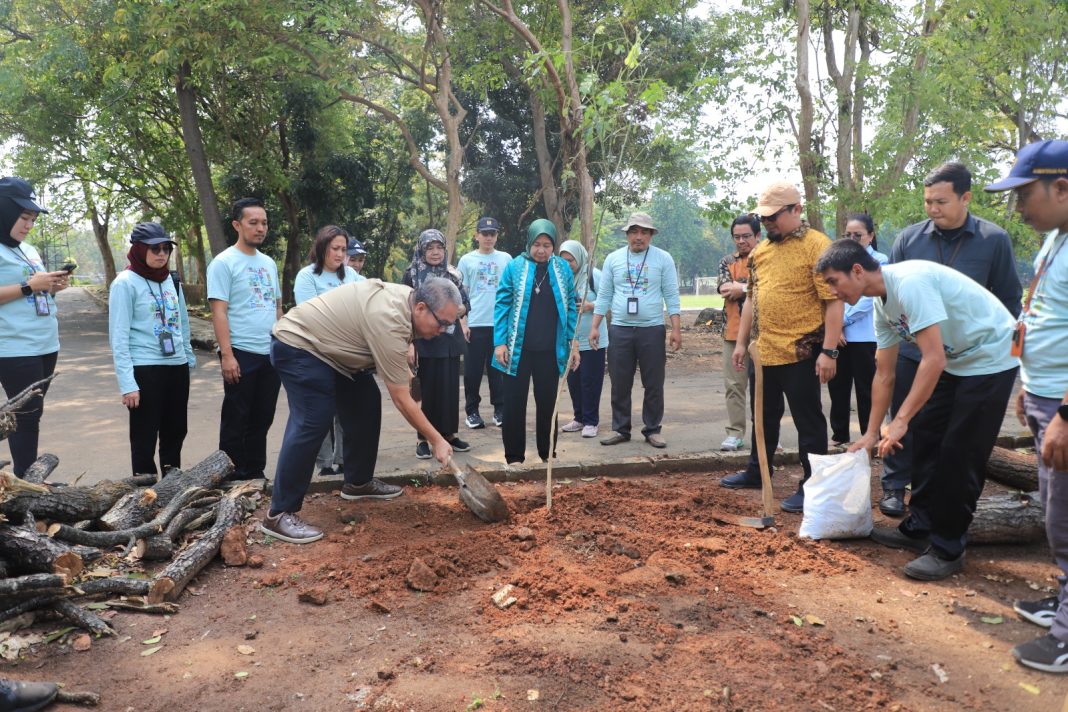 Unila dan BPPW Lampung Hijaukan Kampus