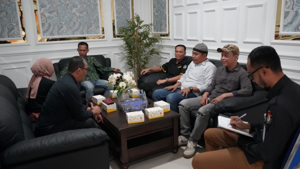 Silaturahmi PW IWO Lampung dengan KPU Provinsi Lampung: Membangun Sinergi untuk Pilkada Aman dan Damai