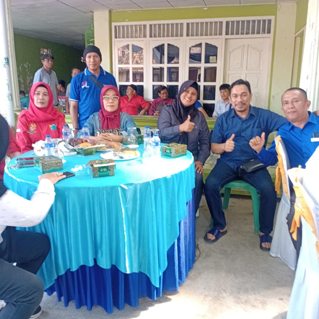 Jurnalis Polda Lampung Hadiri HUT Media Transparan Lampung