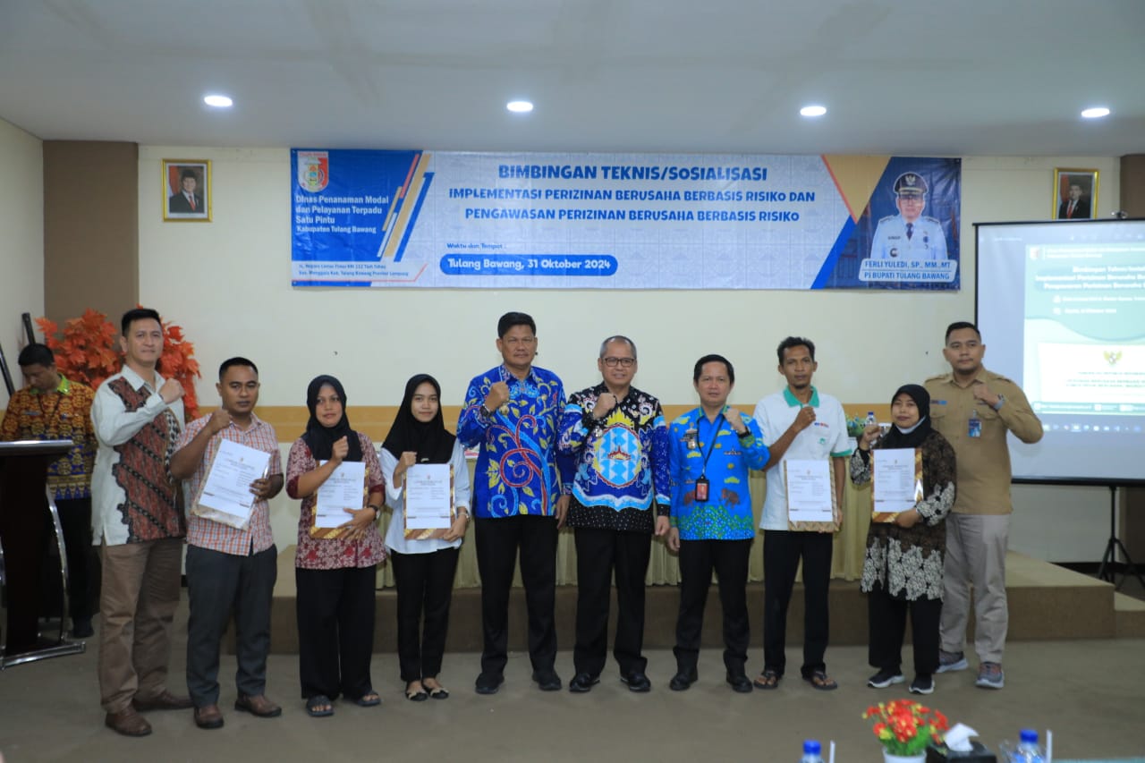 Tulang Bawang Tingkatkan Kemudahan Berusaha dengan Perizinan Berbasis Risiko