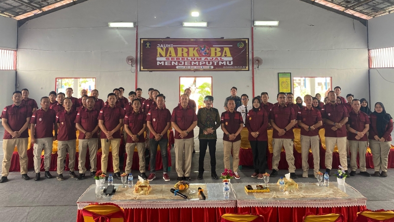 Inspektur Jenderal Kemenkumham Tekankan Disiplin Pegawai Lapas Narkotika Bandar Lampung