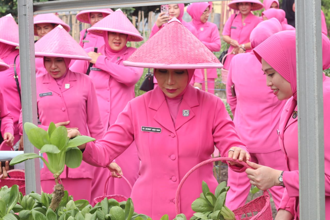 Bhayangkari Daerah Sumsel Apresiasi Inovasi P2L di Ogan Ilir