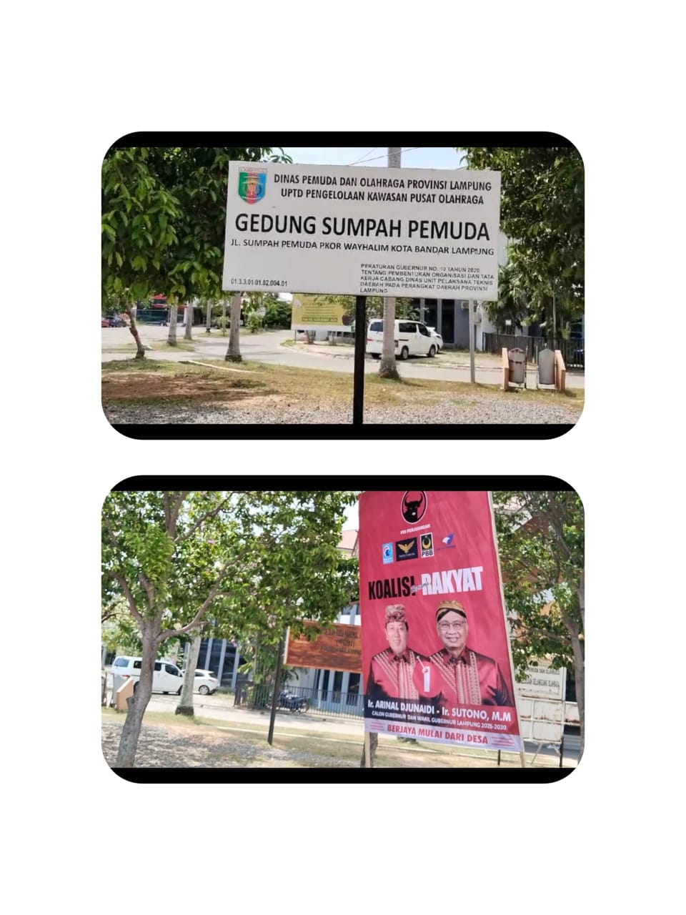 Bawaslu Lampung Soroti Dugaan Pelanggaran Kampanye di Gedung Sumpah Pemuda