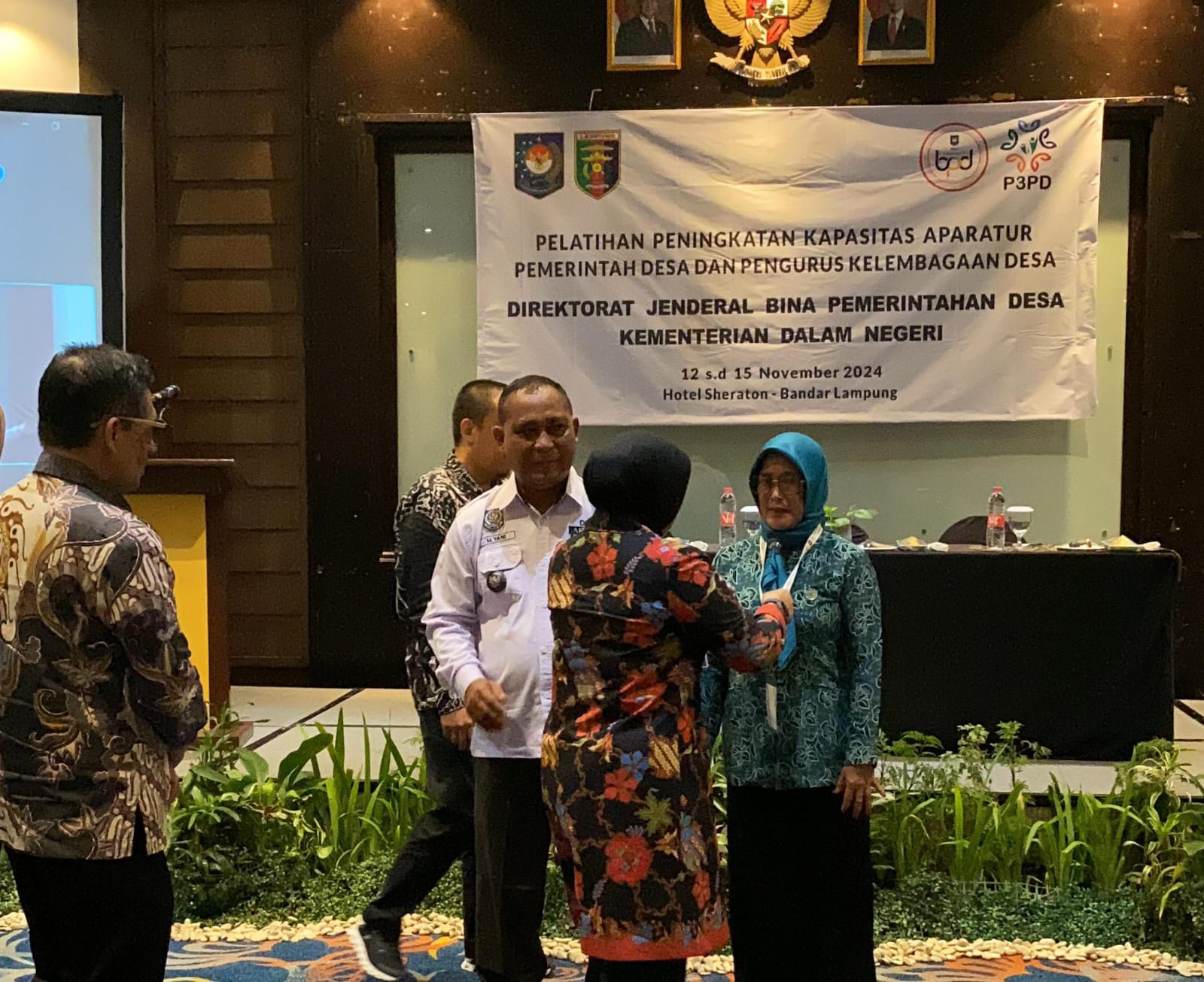 Ditjen Bina Pemdes Kemendagri Apresiasi Kelancaran Pelatihan P3PD di Provinsi Lampung