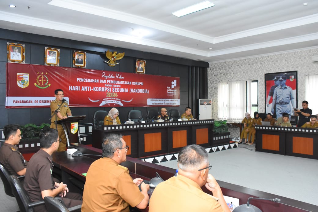 Pj Bupati Tubaba Ajak Masyarakat Bersatu Lawan Korupsi