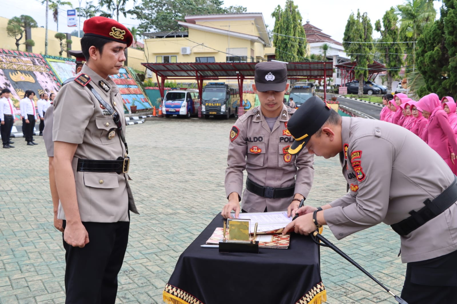 Rotasi Jabatan di Polres Tanggamus, Kasat Reskrim dan Sejumlah Kapolsek Berganti