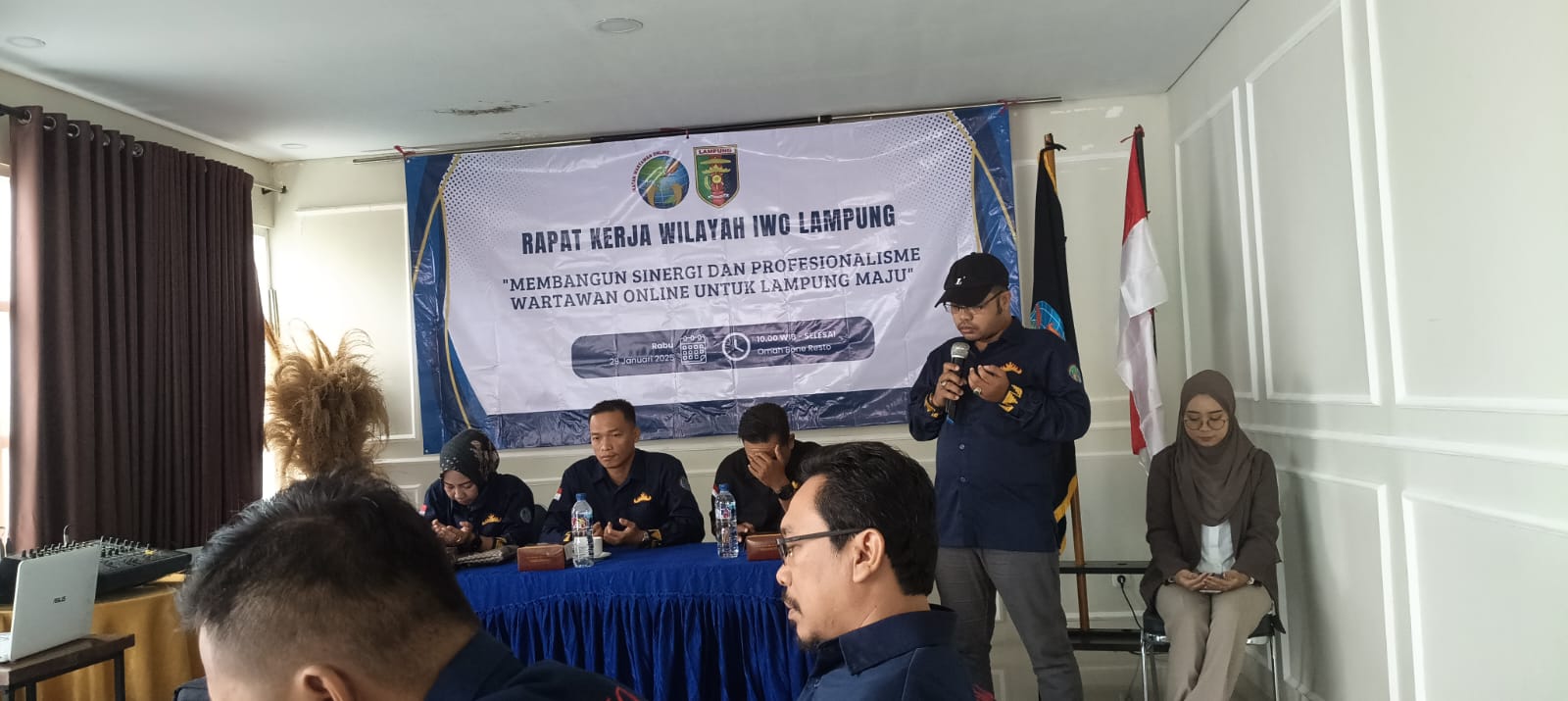 IWO Lampung Mantapkan Program Kerja 2025, Siap Tingkatkan Kualitas Jurnalistik