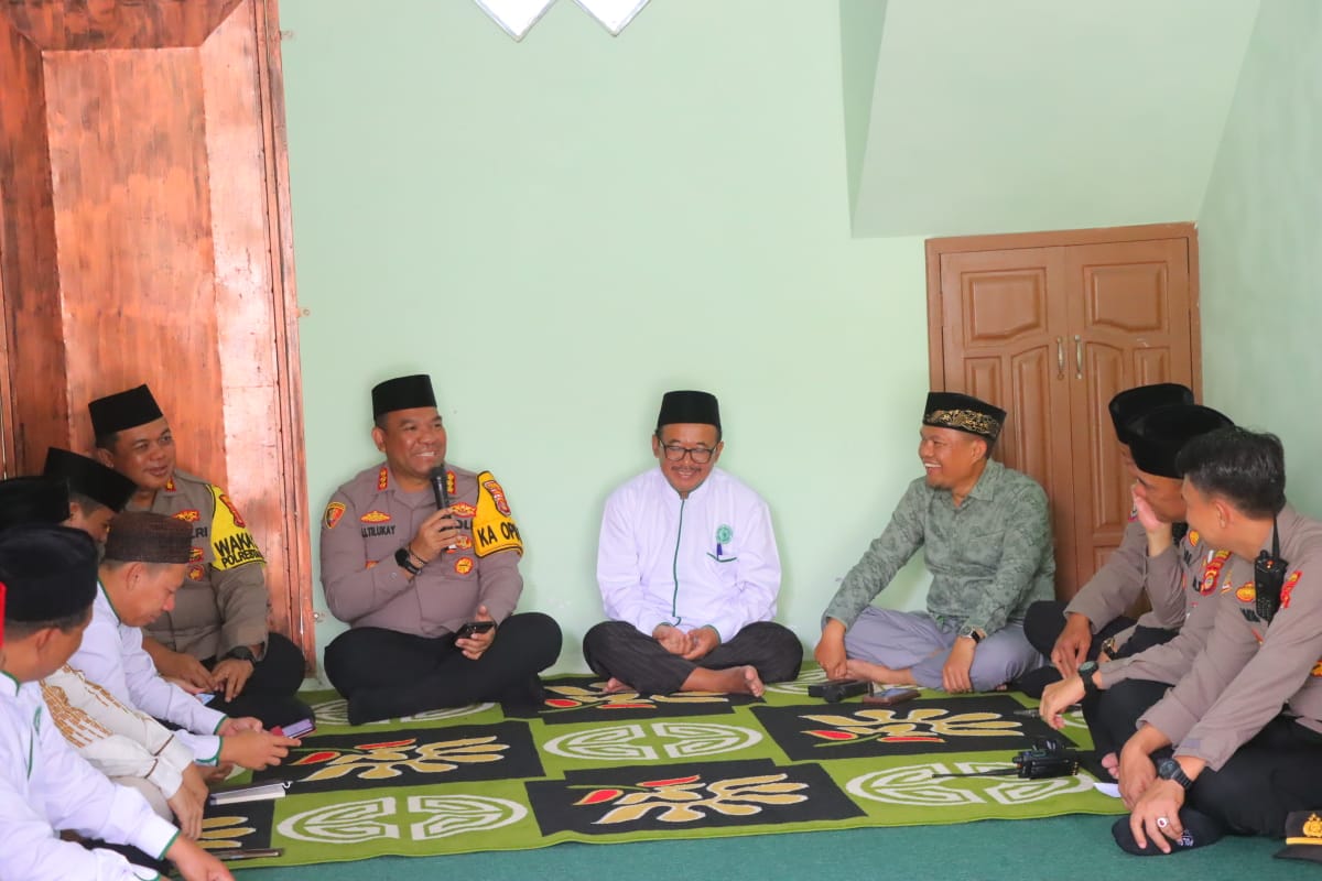 Sambangi MUI, Kapolresta Bandar Lampung Ajak Bersinergi Jaga Kamtibmas