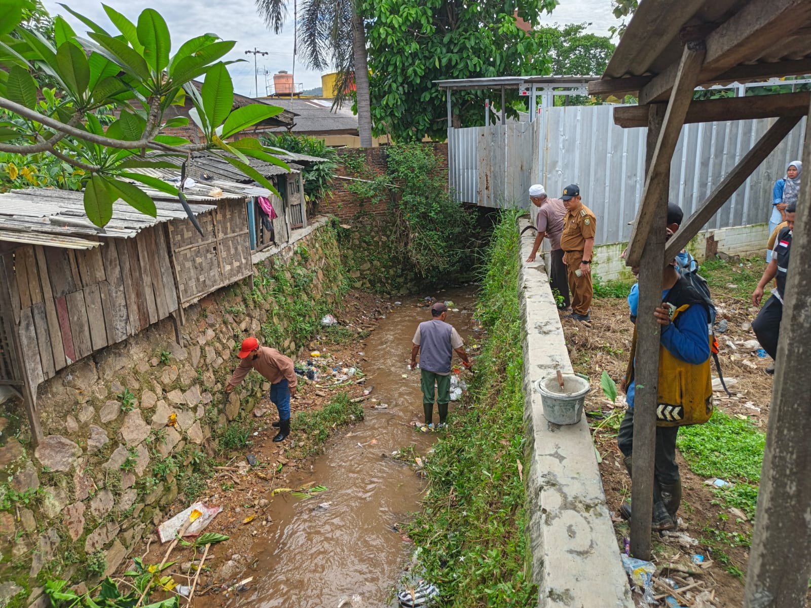 Walikota Eva Dwiana Tindak Tegas Bangunan Semi Permanen di Sungai Campang Jaya
