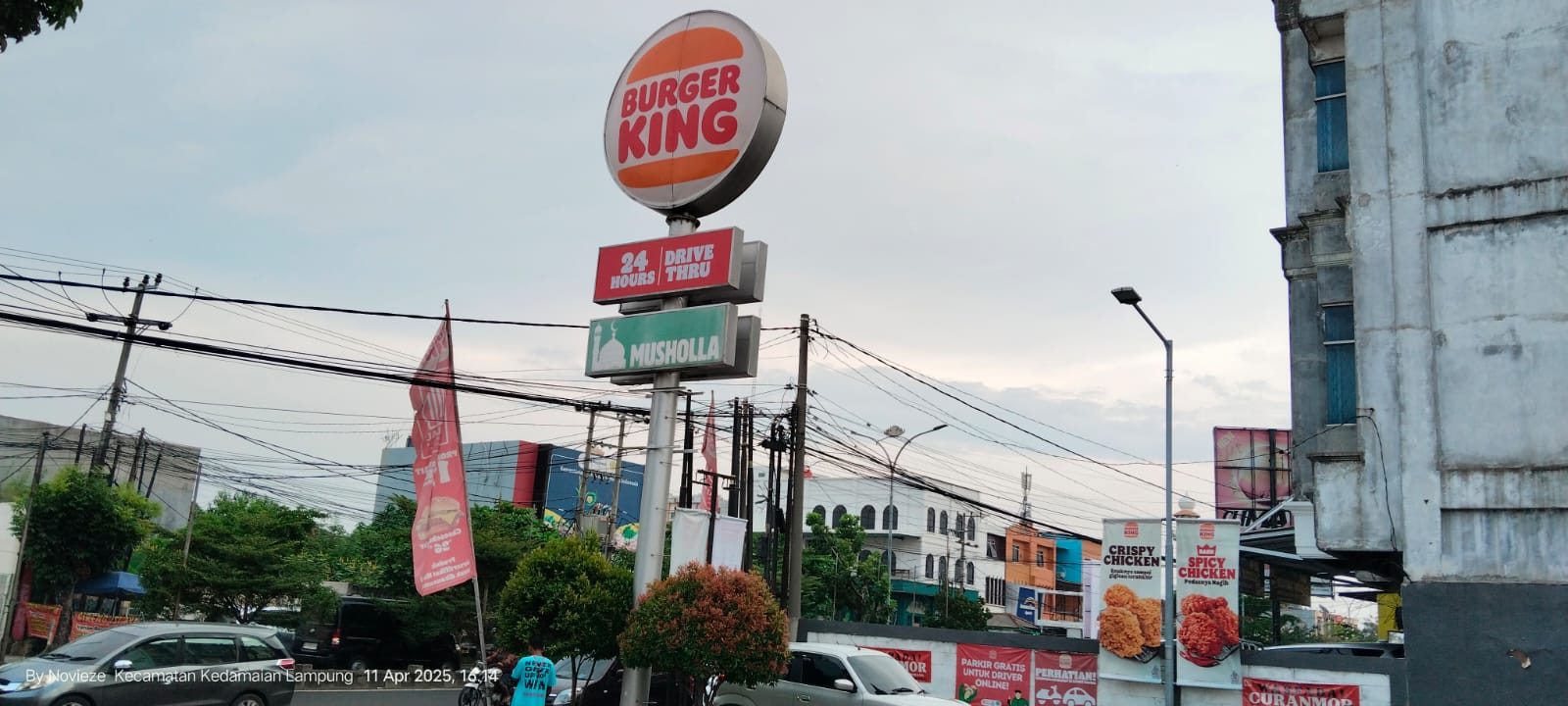 Parkir Burger King Antasari Diduga Ilegal Usai Motor Pelanggan Raib