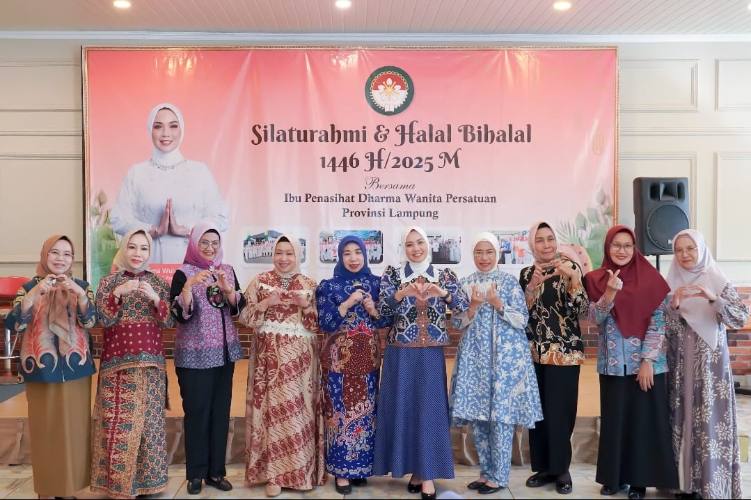 Halal Bihalal DWP Lampung: Sinergi Perempuan Kunci Lampung Emas 2045