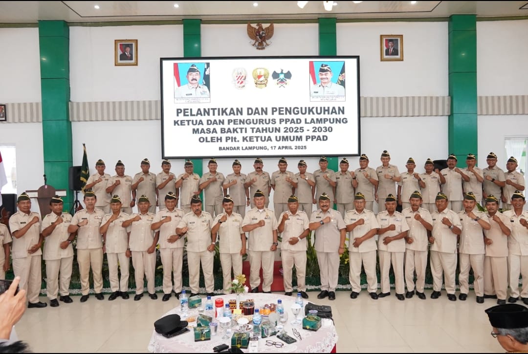 Gubernur Ajak PPAD Wujudkan Lampung Maju Menuju Indonesia Emas