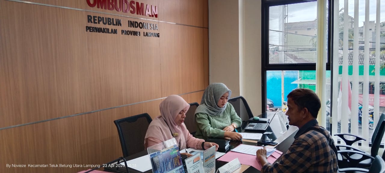 Geruduk Ombudsman, Warga Pelita Bandar Lampung Laporkan Dugaan Konspirasi Pejabat Lokal