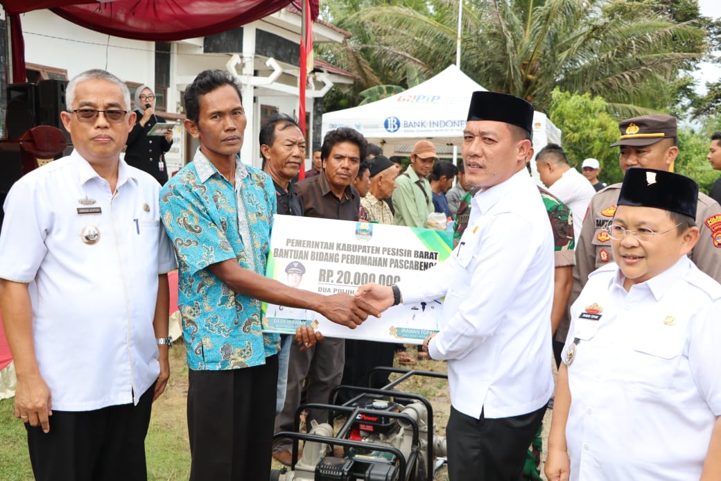 Cetak Sejarah Ketahanan Pangan, Pesisir Barat Genjot Produktivitas Petani