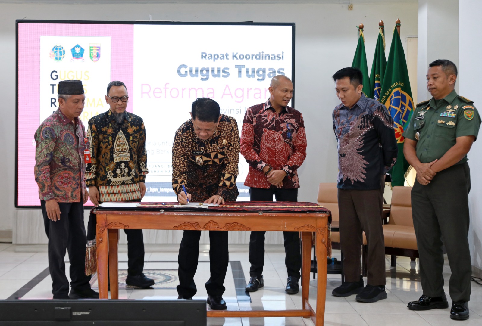 Rakor GTRA 2025, Lampung Genjot Akses dan Produktivitas Tanah Petani
