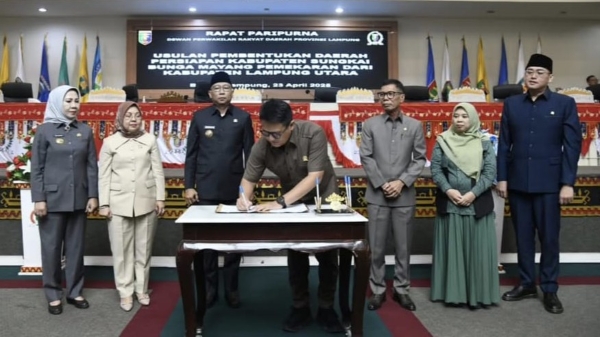 DPRD Lampung Bahas Usulan Pembentukan DOB Kabupaten Sungkai Bunga Mayang