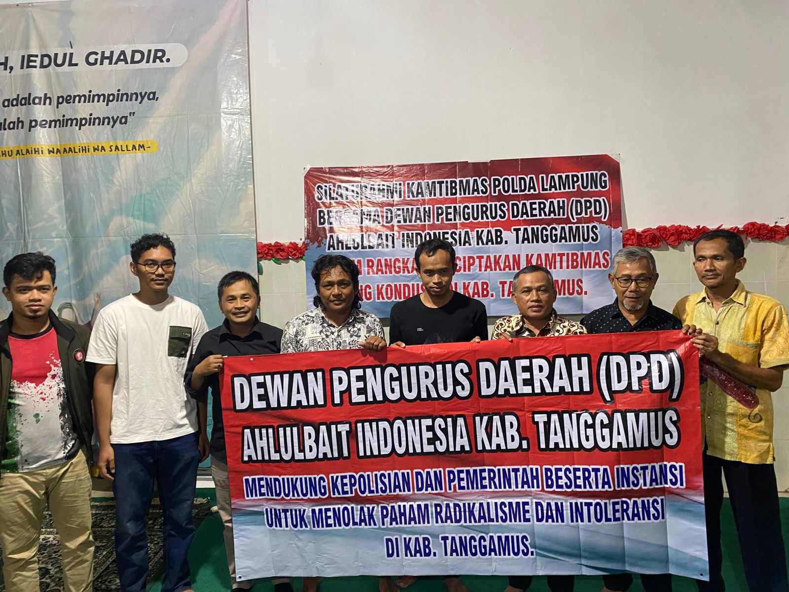 DPD Ahlulbait Indonesia Tanggamus Kolaborasi dengan Polri Tangkal Radikalisme