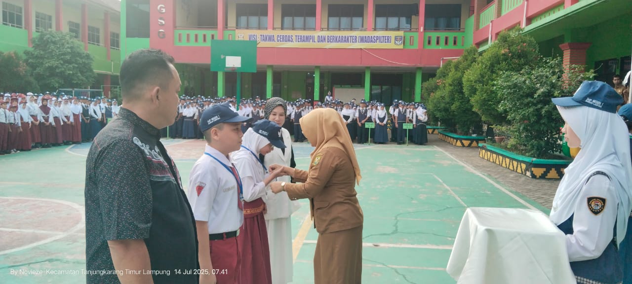 381 Siswa Baru SMPN 1 Bandar Lampung Ikuti MPLS