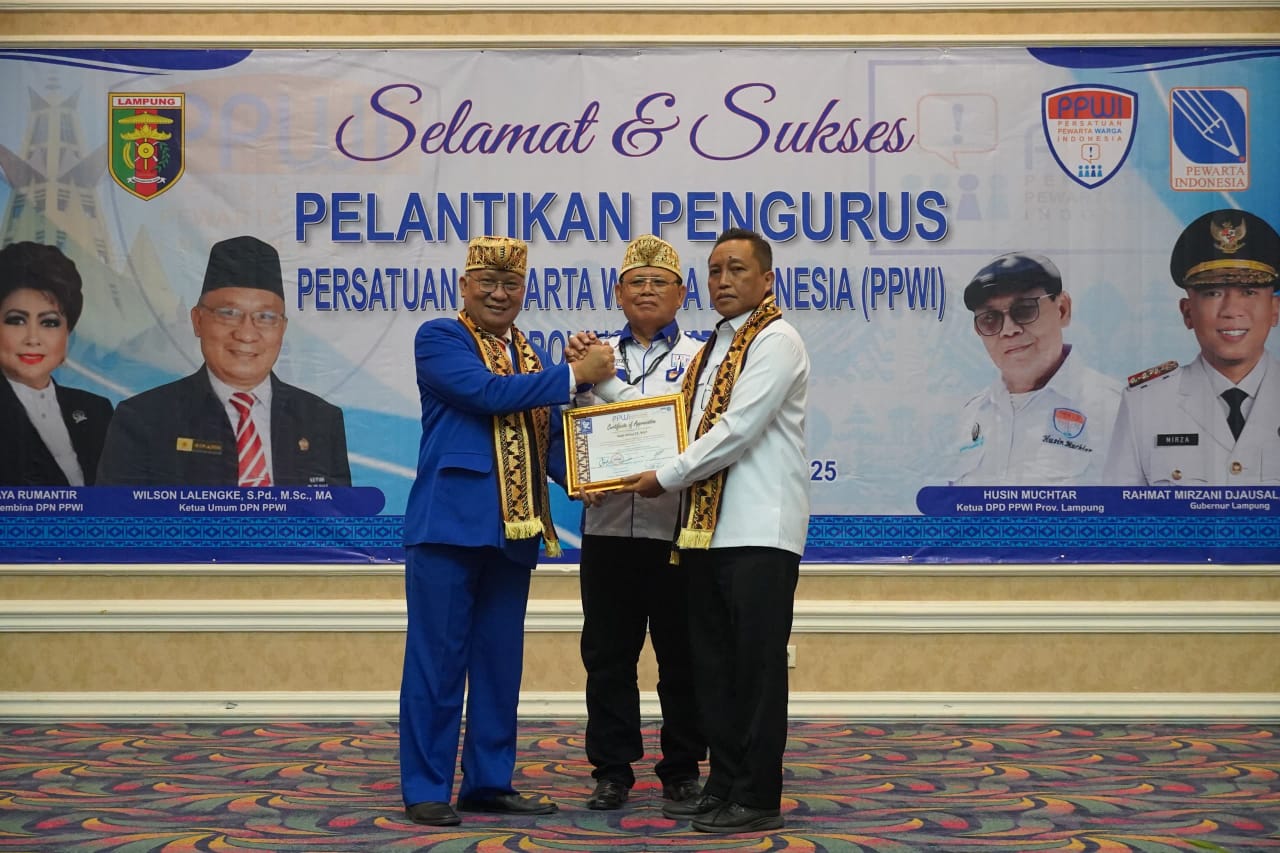 Hadapi Era Digital, Pemprov Lampung Gandeng PPWI Tingkatkan Literasi