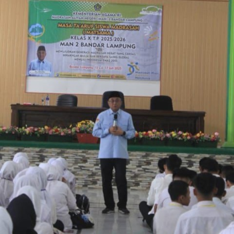 Matsama MAN 2 Bandar Lampung Tekankan Disiplin dan Kemandirian Siswa