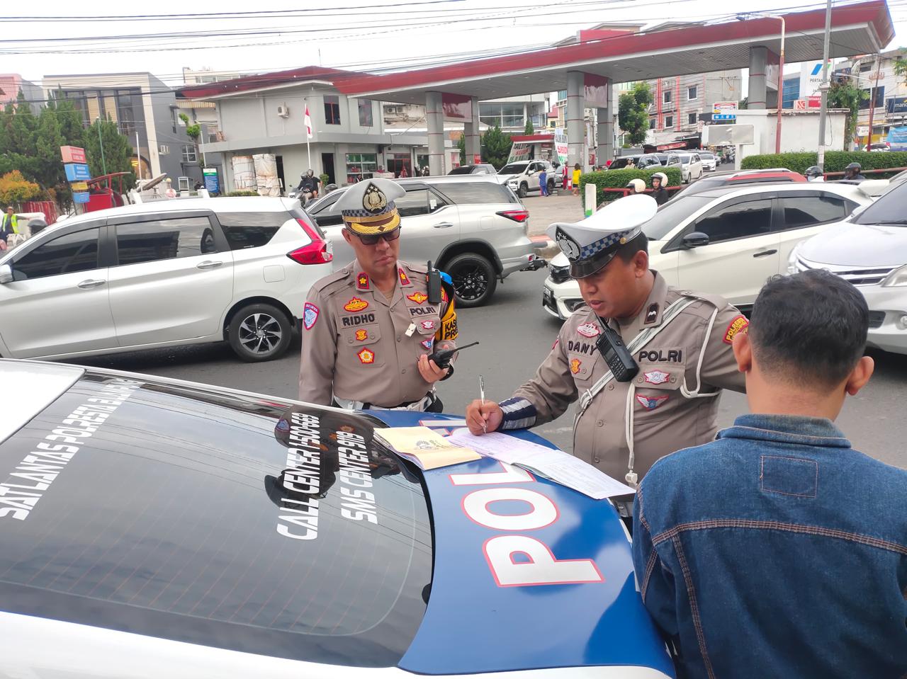 Operasi Patuh Krakatau 2025: Polisi Tindak 1.314 Pelanggar Lalu Lintas di Bandar Lampung