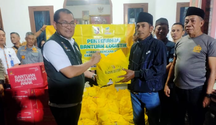 Gubernur Arinal Beri Bantuan Untuk Satgas dan Korban Terkaman Harimau di Lambar