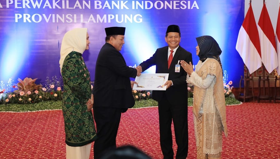 Gubernur Arinal Hadiri Pengukuhan Kepala Perwakilan BI Provinsi Lampung