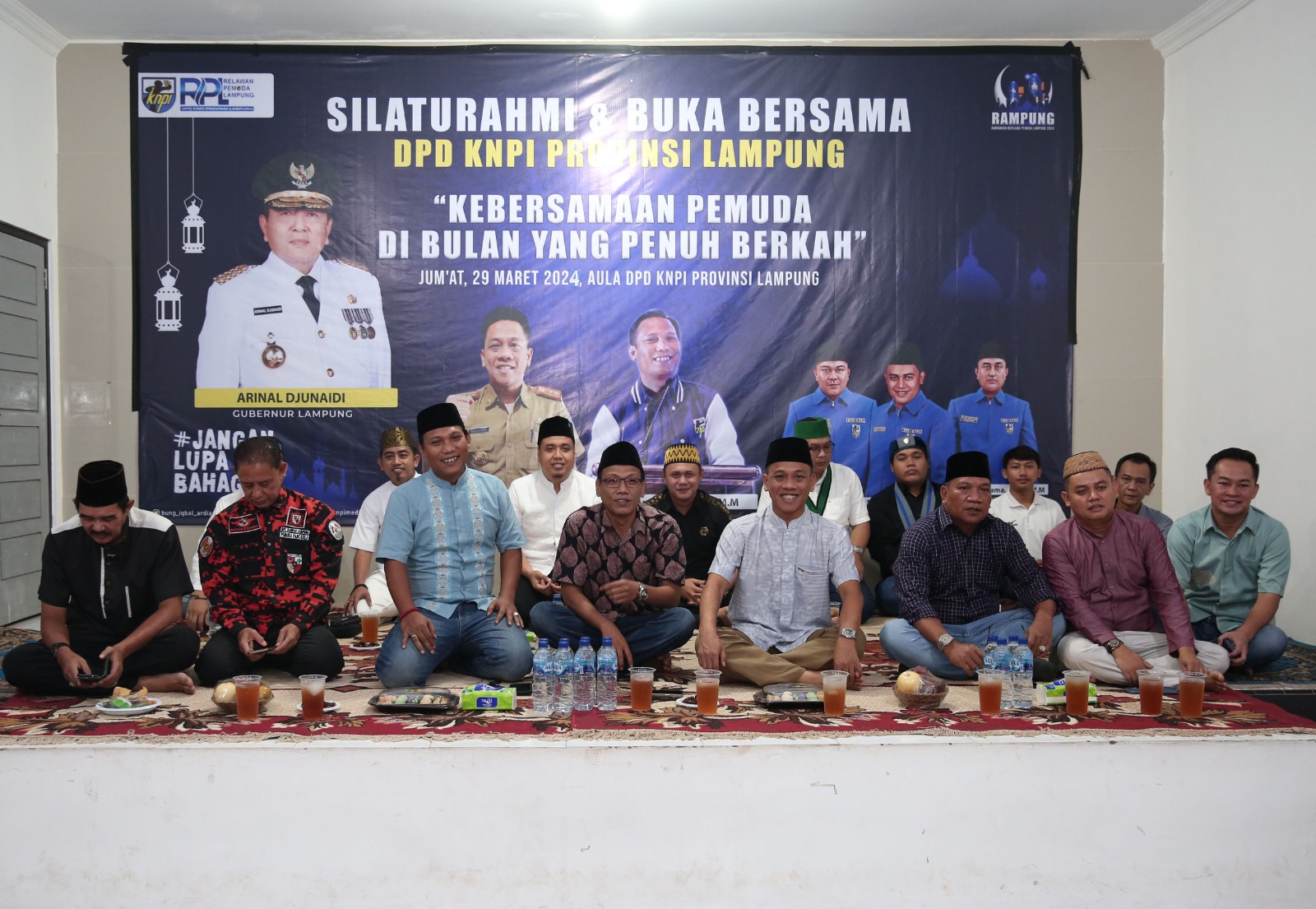 KNPI Lampung Terus Memupuk Kebaikan di Bulan Suci Ramadan