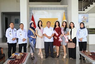 Gubernur Arinal Sambut Kemenangan Puteri Remaja Indonesia 2023