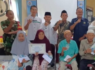 Andre Pahlevi Peratin Pekon Laay Realisasikan BLT-DD Tahap I Tahun 2024