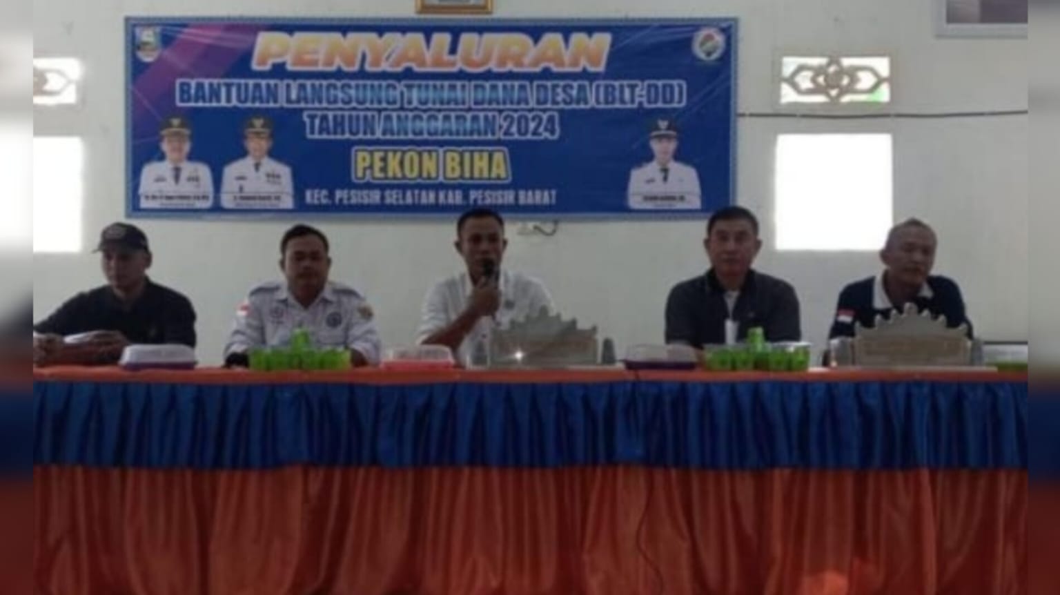 26 KPM Pekon Biha Pesibar Terima BLT-DD Perdana