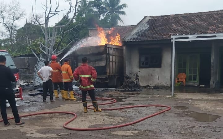 Kebakaran Gudang BBM di Natar, Polisi Lakukan Penyelidikan