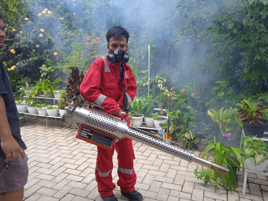 Kampanye Fogging Bung Iqbal Banjir Dukungan Warga Bandarlampung