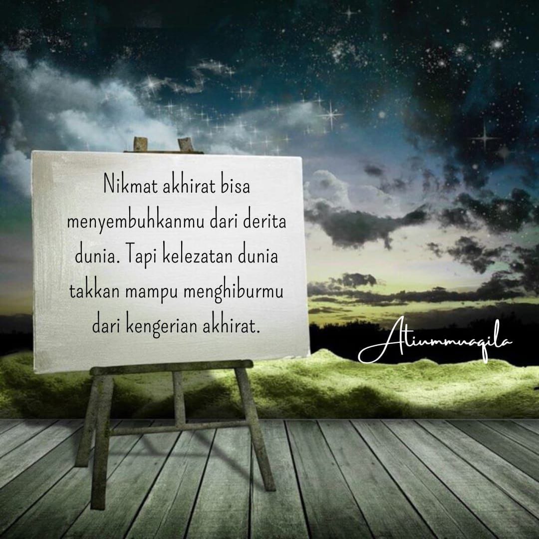 Nikmat Hidup di Dunia Akhirat