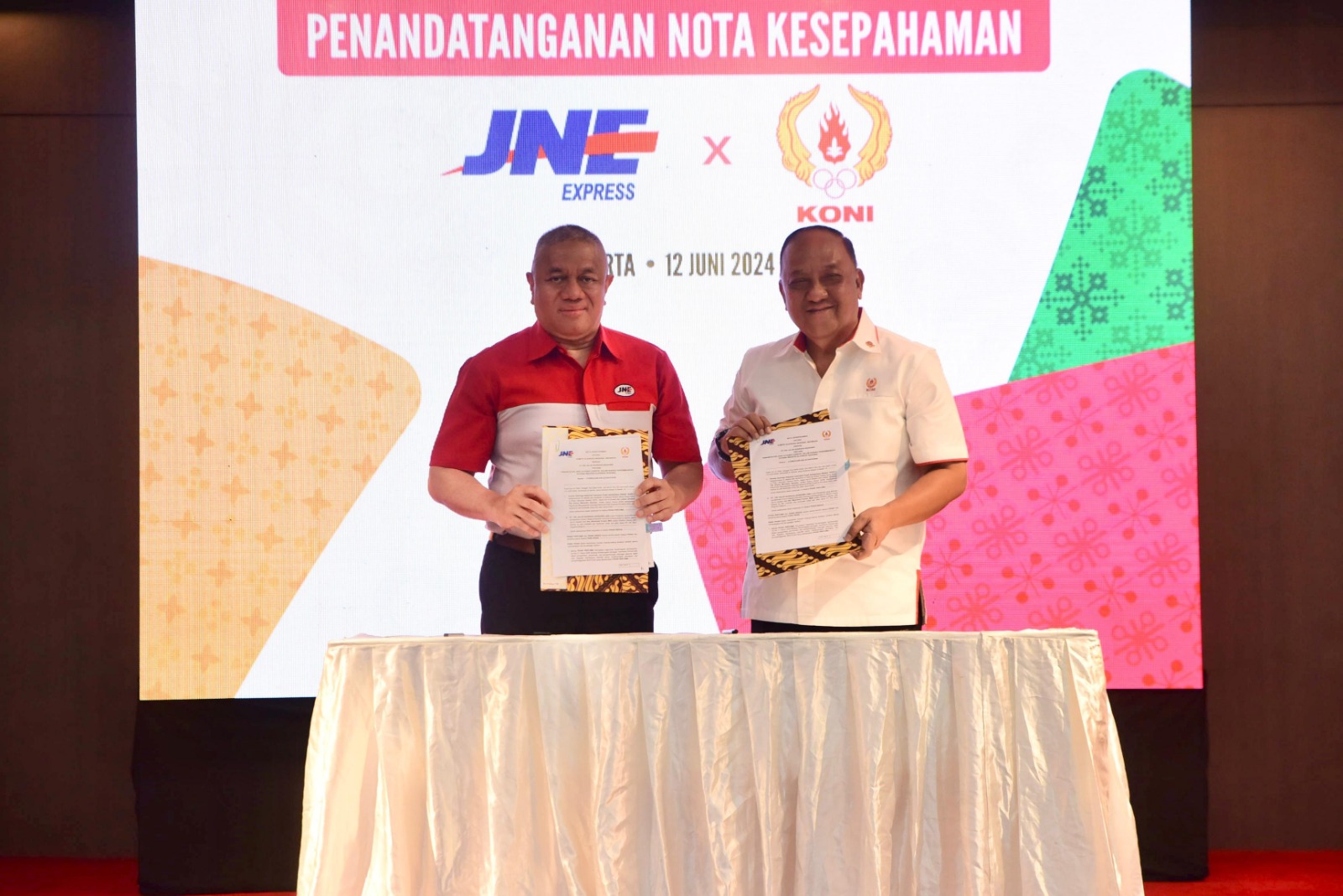 JNE dan KONI Jalin Kerja Sama: Perkuat Logistik untuk Olahraga Nasional